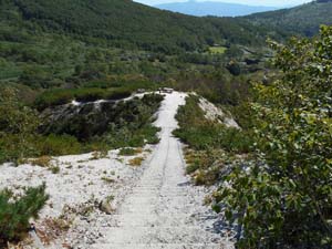 噴火口跡から先へ