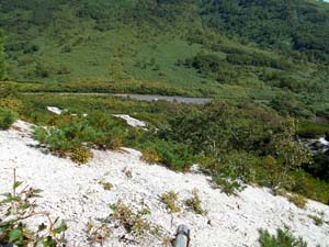 噴火口跡から先へ