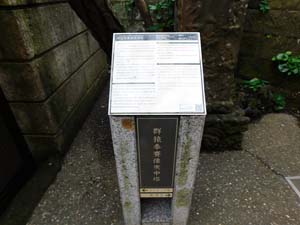 「群猿奉賽像庚申塔」標柱