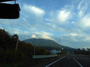 五色温泉野営場へ