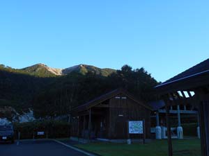 五色温泉野営場へ