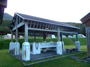 五色温泉野営場