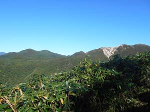 頂上まで1500ｍ地点へ