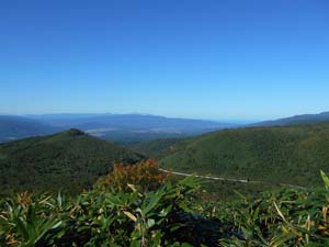 頂上まで1500ｍ地点へ