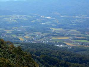 頂上まで1000ｍ地点へ