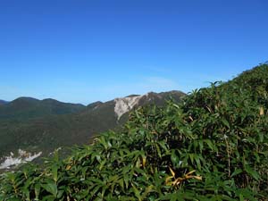 頂上まで1000ｍ地点へ