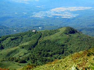 頂上まで1000ｍ地点へ