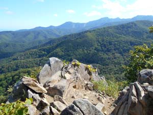 九合目付近から