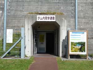 　降雨後なら滑りやすいので尚更です、乾いた道だったので幸いでした。 　下山途中かなり下って行ってから(上りでももちろん通りましたが)、道道の高架橋の下を潜る所があり、その手前で一旦坂道を下ってから再度上り返して通過するわけですが、最後の方で下ってから登るのが辛かったことを覚えています。