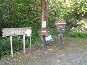定山渓小天狗岳登山口