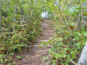 定山渓小天狗岳登山道