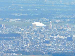 銭函天狗山々頂から
