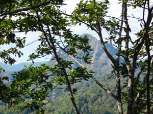 定山渓小天狗岳山頂