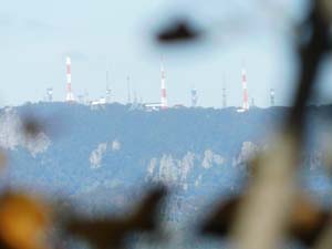 定山渓小天狗岳山頂から