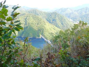 定山渓小天狗岳山頂手前から